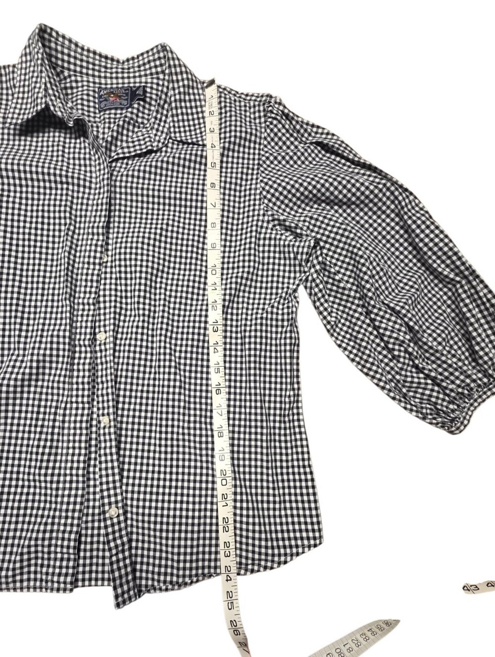 American Living Gingham Shirt XL